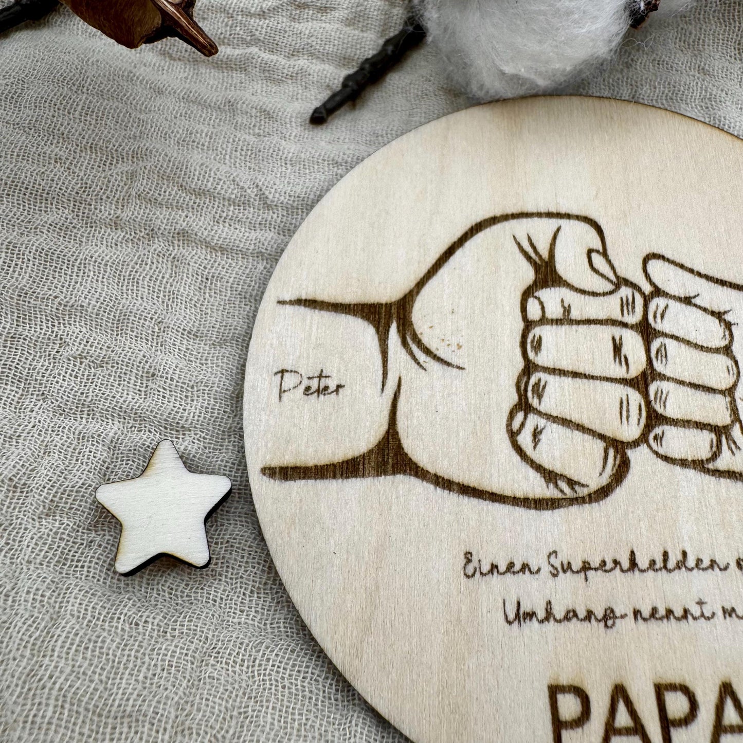 Geschenk Vater personalisiert Geschenk Vatertag, Geburtstag, Dankeschön Papa Väter Eltern Kinder