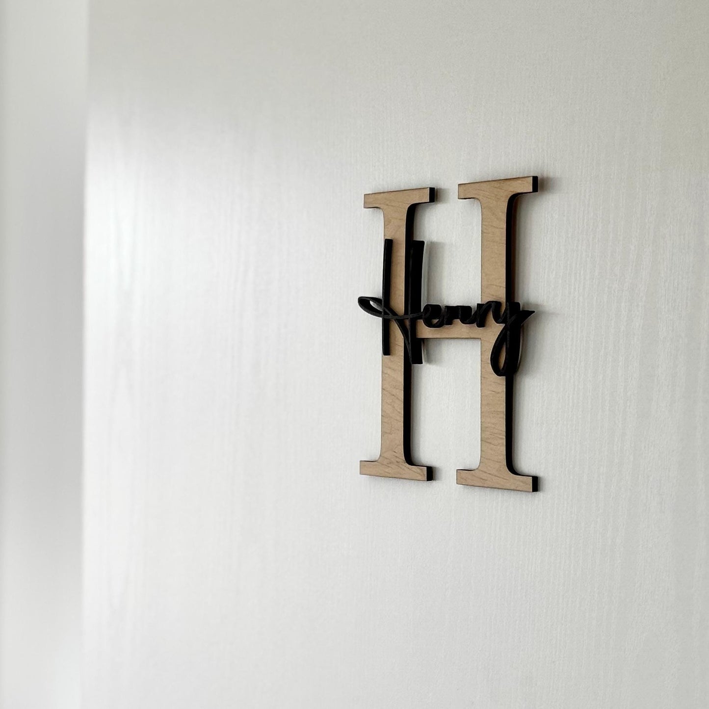 Namensschild Holz Junge Madchen personalisiertes Türschild fürs Kinderzimmer Geschenk zur Geburt oder Geburtstag Deko Babyzimmer