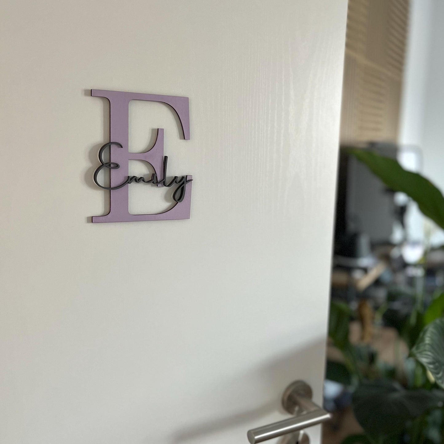 Geschenkidee Geburt & Taufe personalisiert Deko Kinderzimmer Babyzimmer | Geschenkidee Babyparty | Individuelles Namensschild Holz