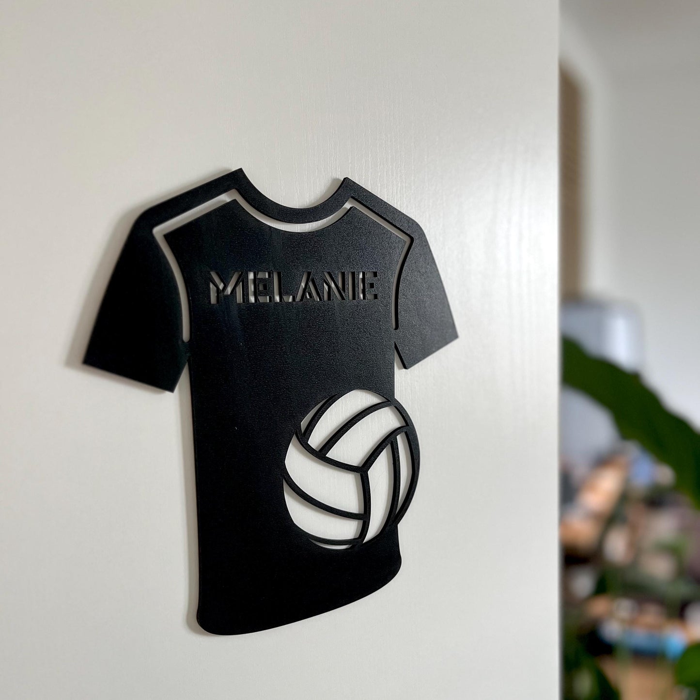 Handball Geschenk Namensschild personalisiert – Türschild & Wanddeko Kinderzimmer