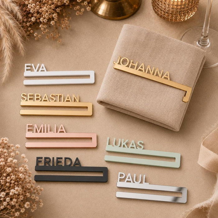 Gästegeschenke Hochzeit personalisiert: Was Gäste wirklich behalten - LaserArt Germany
