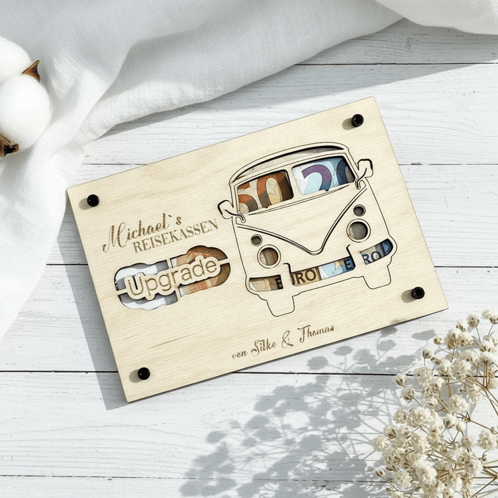 Geldgeschenk Hochzeit kreativ verpacken: 9 Ideen, die nicht nach Umschlag aussehen - LaserArt Germany