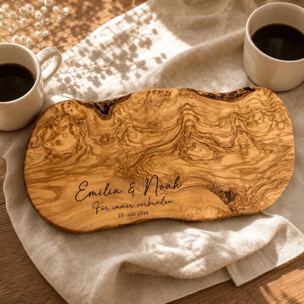Personalisierte Geschenke für Paare – Holz & Gravur
