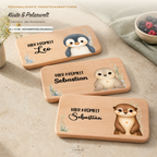 Frühstücksbrettchen personalisiert - Küste & Polarwelt