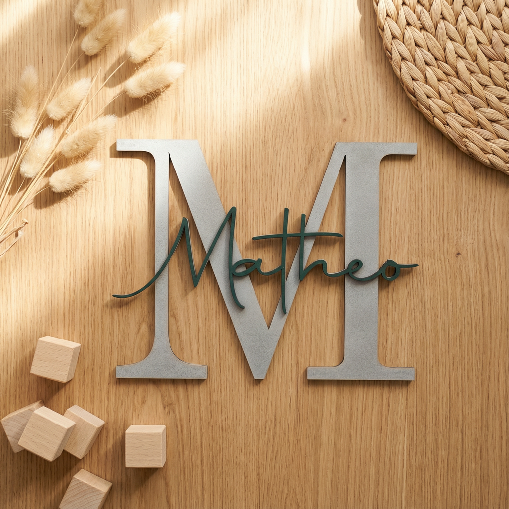 Kinderzimmer Türschild aus Holz | Namensschild Kinderzimmer