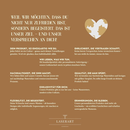 Bild auf Schiefer Untersetzer Porträt vom Foto | Handgemachtes Geschenk - LaserArt Germany