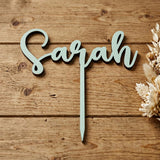 Cake Topper aus Holz personalisiert | Geburtstag & Hochzeit - LaserArt Germany