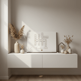 Familien Scrabble | Personalisiertes Geschenk für die Familie - LaserArt Germany