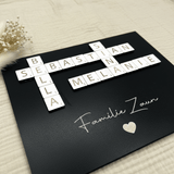 Familien Scrabble | Personalisiertes Geschenk für die Familie - LaserArt Germany
