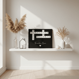 Familien Scrabble | Personalisiertes Geschenk für die Familie - LaserArt Germany