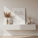 Familien Scrabble | Personalisiertes Geschenk für die Familie - LaserArt Germany