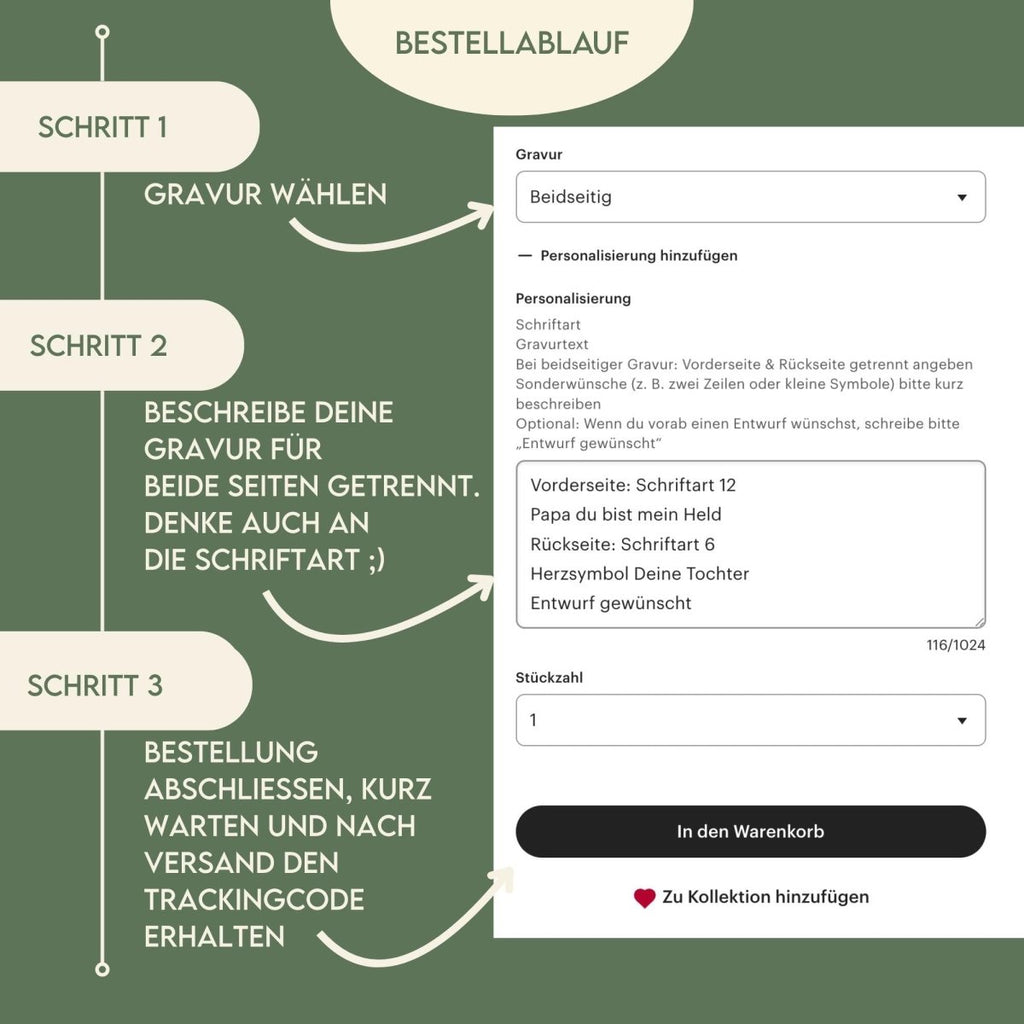 Flaschenöffner personalisiert – Geschenk für Männer aus Holz mit Gravur - LaserArt Germany