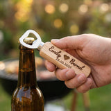 Flaschenöffner Weihnachten personalisiert – Weihnachtsgeschenk für Papa & Männer - LaserArt Germany