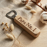 Flaschenöffner Weihnachten personalisiert – Weihnachtsgeschenk für Papa & Männer - LaserArt Germany