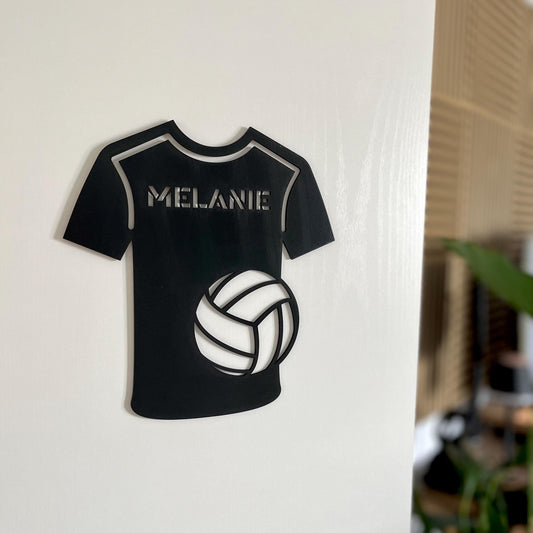 Handball Geschenk Namensschild personalisiert – Türschild & Wanddeko Kinderzimmer