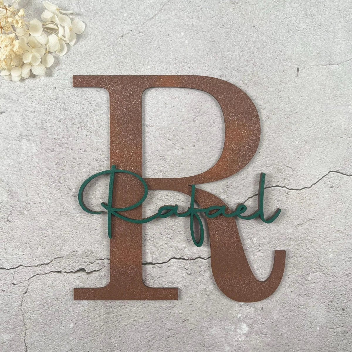 Kinderzimmer Türschild aus Holz | Namensschild Kinderzimmer - LaserArt Germany