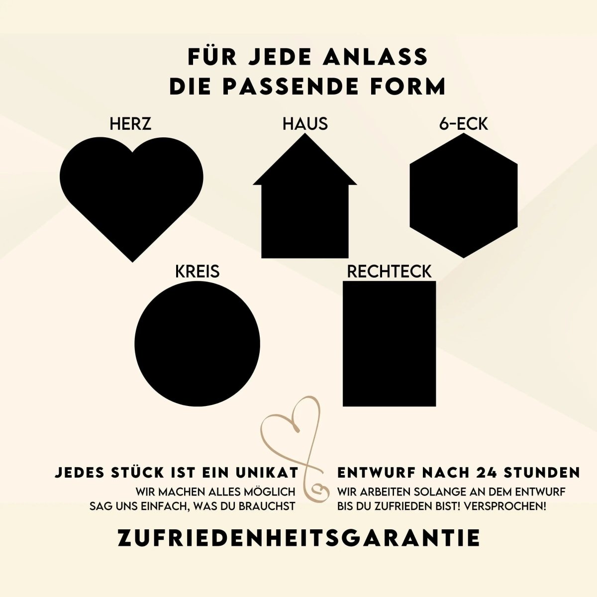 Koordinatenkarte aus Holz zum Einzug – Rückseite der Karte