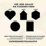 Koordinatenkarte aus Holz personalisiert – Geschenk zum Jahrestag, Valentinstag & Hochzeitstag - LaserArt Germany
