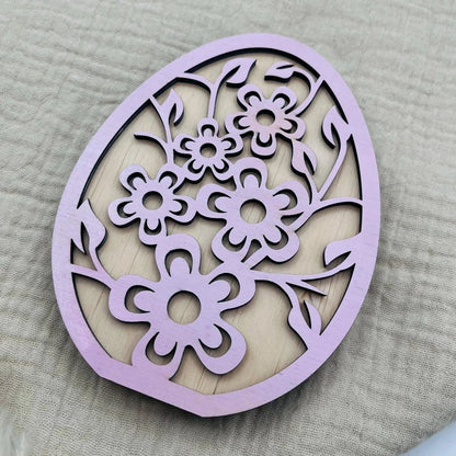 Osterei aus Holz – personalisiertes Geldgeschenk mit Gravur - LaserArt Germany