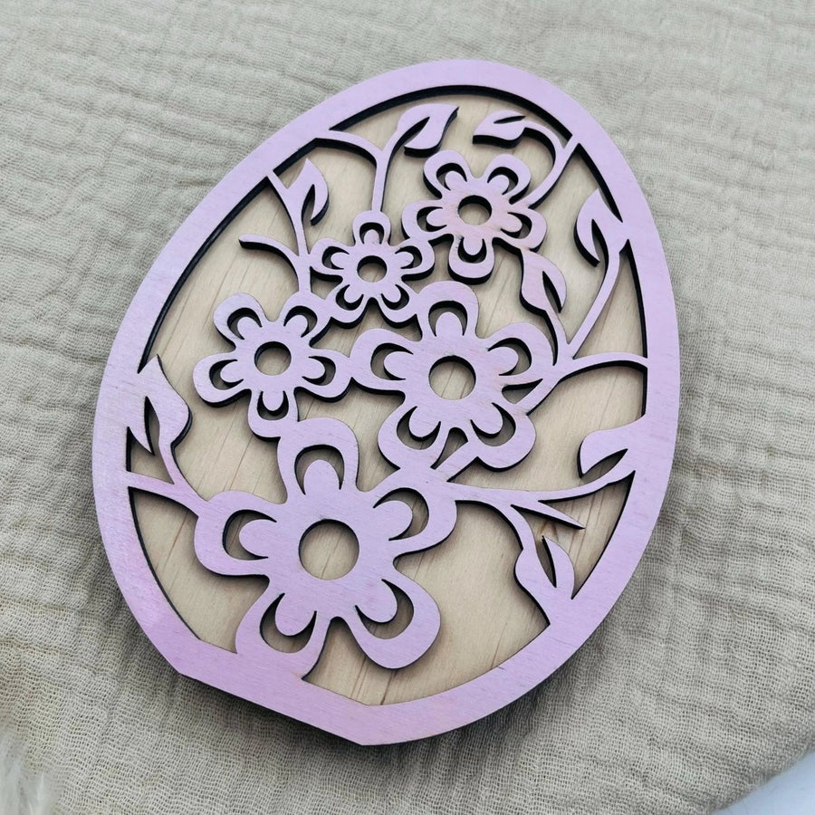 Osterei aus Holz – personalisiertes Geldgeschenk mit Gravur - LaserArt Germany