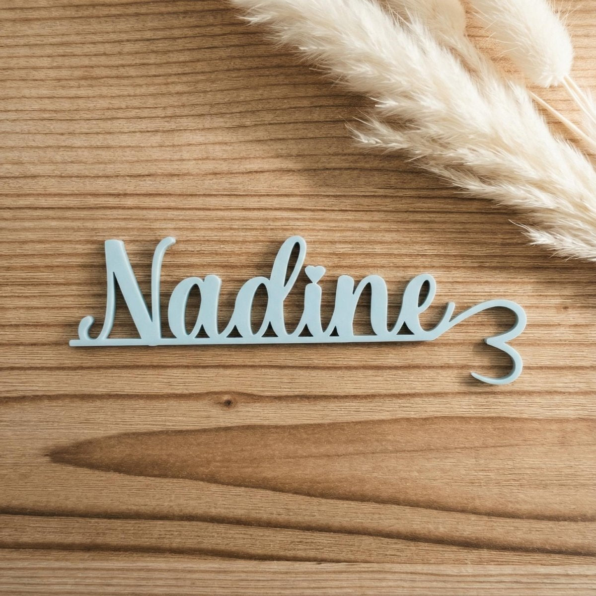 Personalisierte Acryl - Namensschilder für Hochzeiten - LaserArt Germany