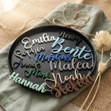 Personalisierte Namen aus Acryl – Moderne Platzkarten & Tischdeko für Hochzeit in 20 Farben - LaserArt Germany