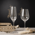 Personalisierte Namensschilder Hochzeit aus Acryl - LaserArt Germany