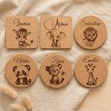 Personalisierte Untersetzer | Geschenk mit Gravur - LaserArt Germany