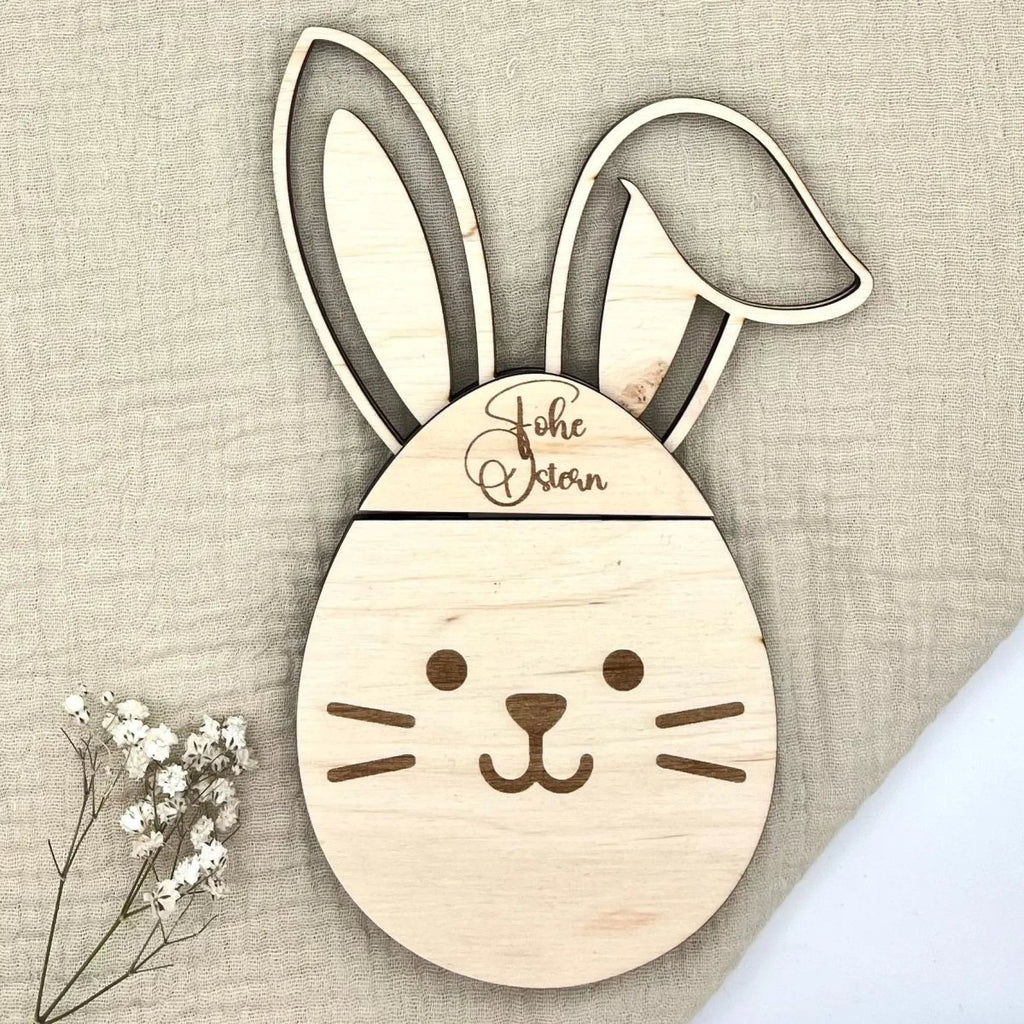 Personalisiertes Geldgeschenk zu Ostern - LaserArt Germany
