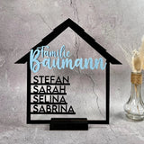 Personalisiertes Geschenk zum Einzug Holz & Acryl - LaserArt Germany