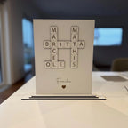 Mama Puzzle Muttertag aus Holz personalisiert – In der Geschenkverpackung