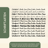 Premium Namensschild Kinderzimmer aus Holz personalisiert – Tür & Wand, 20+ Farben, 12 Schriftarten - LaserArt Germany