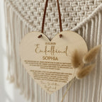 Taufgeschenk von Oma & Opa aus Holz | für Enkelkind
