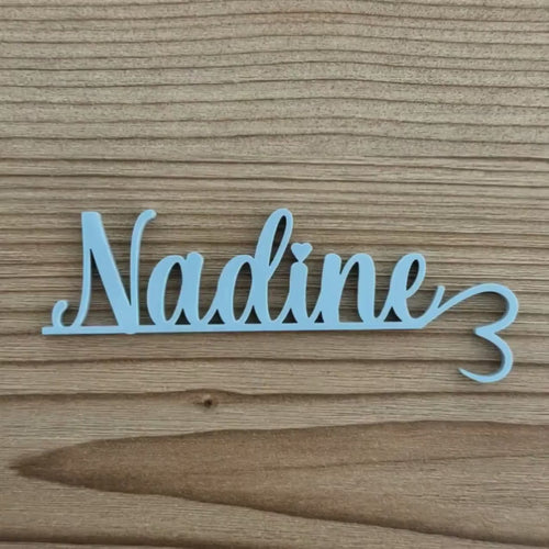 Acryl Platzkarten für Gläser – Personalisierte Namensschilder als Tischkarten | Hochzeit, Taufe & Geburtstag | Namen aus Acryl