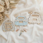 Cadeau d'argent mariage voiture en bois | personnalisé