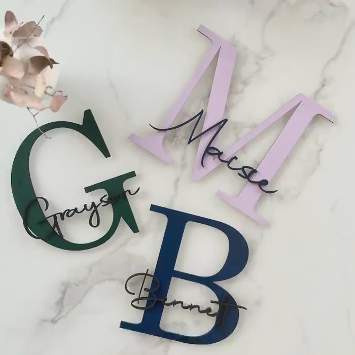 Kinderzimmer Türschild aus Holz | Namensschild Kinderzimmer.