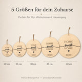 Richtfest Geschenk Türschild | Koordinaten aus Holz - LaserArt Germany