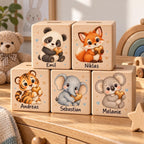 Personalisierte Spardosen Panda Hase Koala und Fuchs