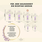 Taufkreuz aus Holz personalisiert | Taufgeschenk | Geschenk zur Kommunion & Konfirmation - LaserArt Germany