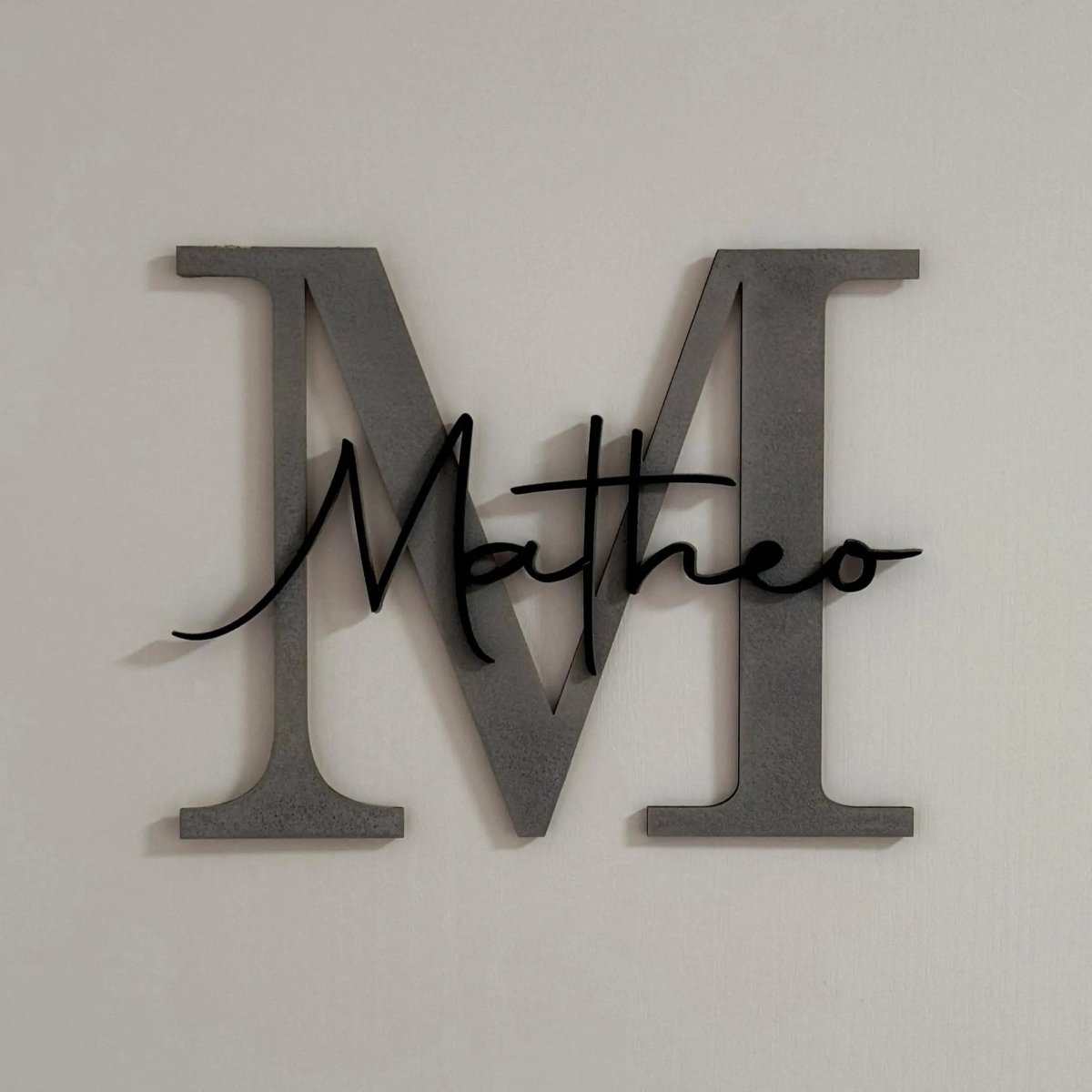 Türschild Kinderzimmer | Namensschild aus Holz - LaserArt Germany